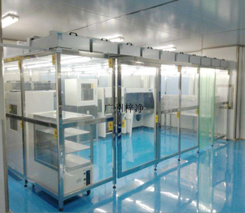 潔凈棚的進風面布置FFU高效過濾器